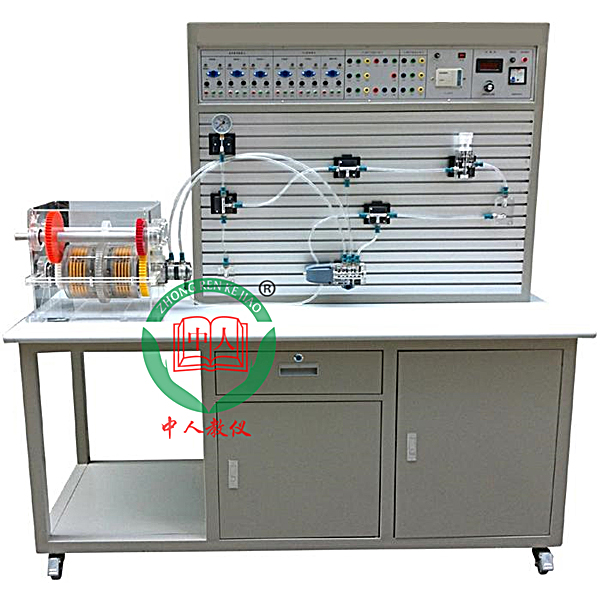 液压PLC控制与湿式离合器变速箱综合实验台,机电一体化实验台